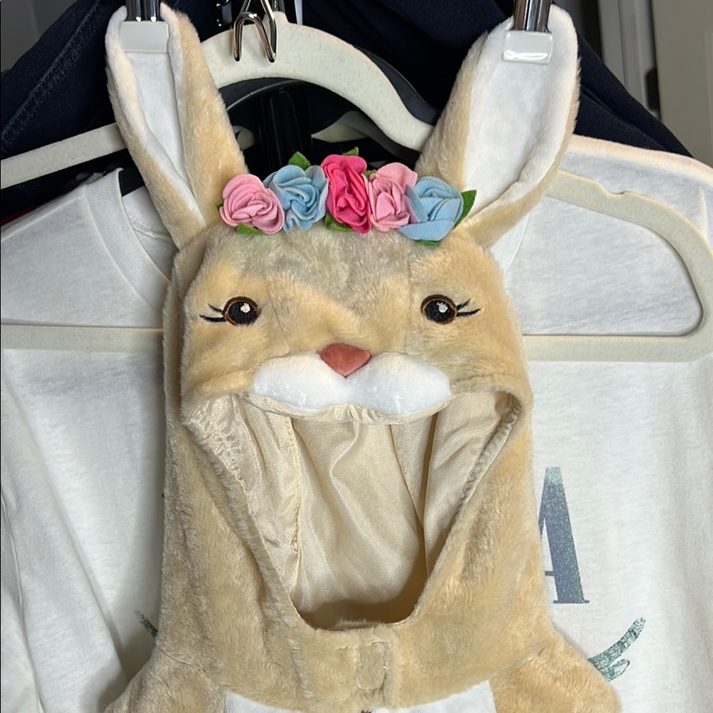 Floral Bunny Kids suit